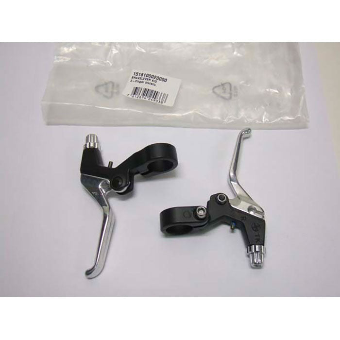 Brake lever KID 3-Finger blk/silv
