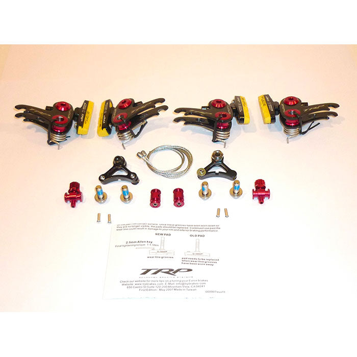 Brake TRP EuroX red ano/UD Carbon