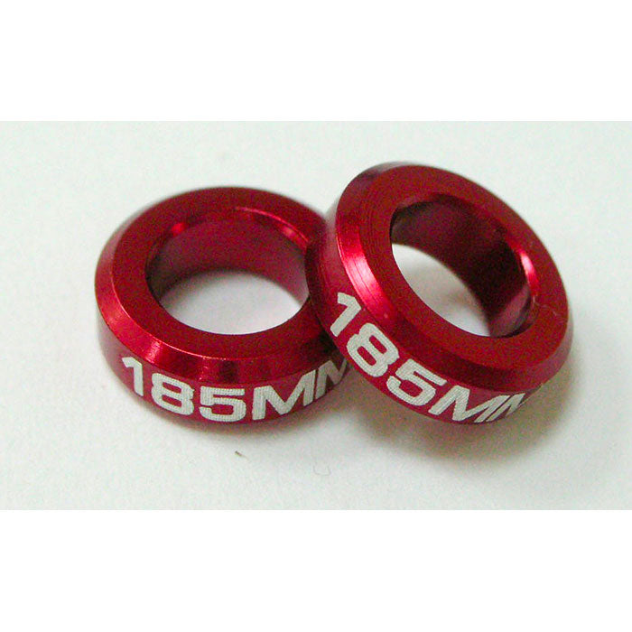 Brake Mount Adapt.Spacers 4mm f/185mm