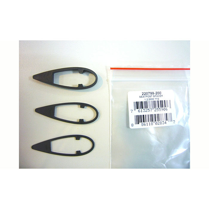 Seatpost spacers set 1,2,5mm TT3