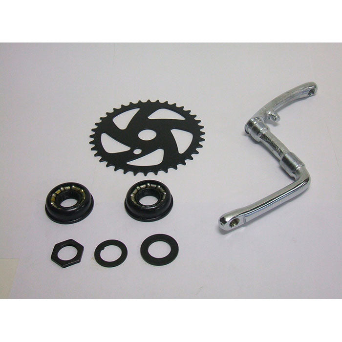 Crankset 1/2''x1/8'' Z36 Fox 160 black