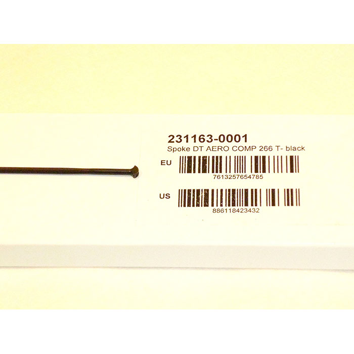 Spoke DT Aero Comp 266 T-H S PAK-20